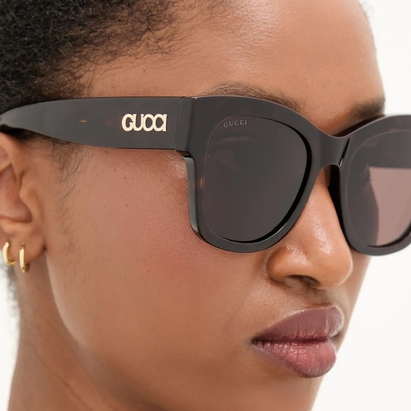 NWT Gucci GG1789S-002 Havana 53mm Sunglasses main image 5